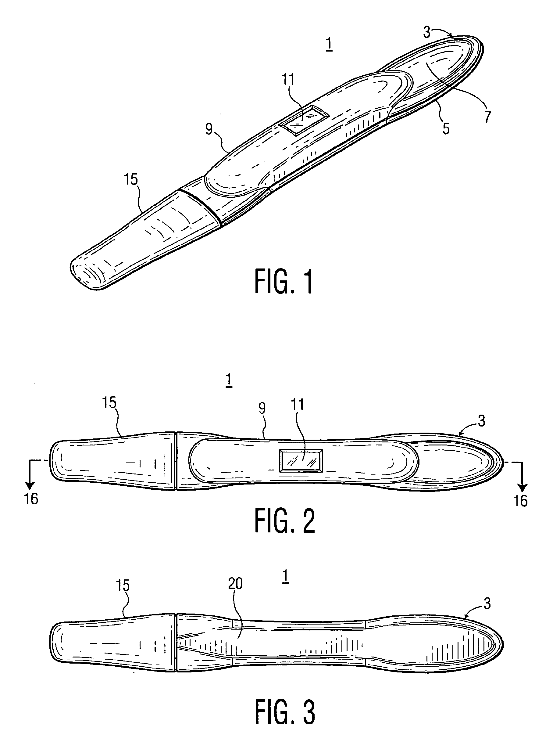 Electronic analyte assaying device