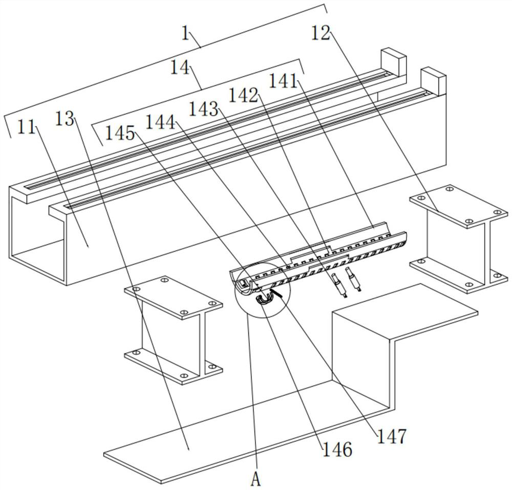 Bullet nest device of large-caliber artillery explosive filling device