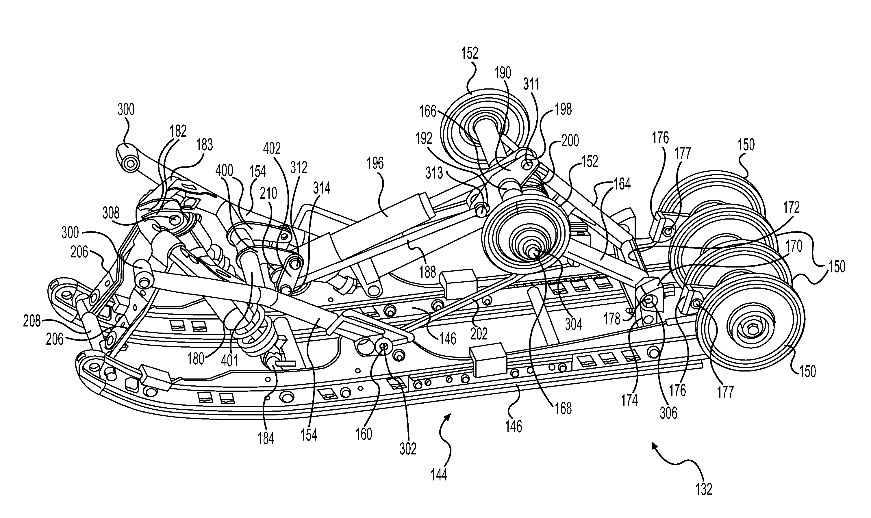 Snowmobile Suspension