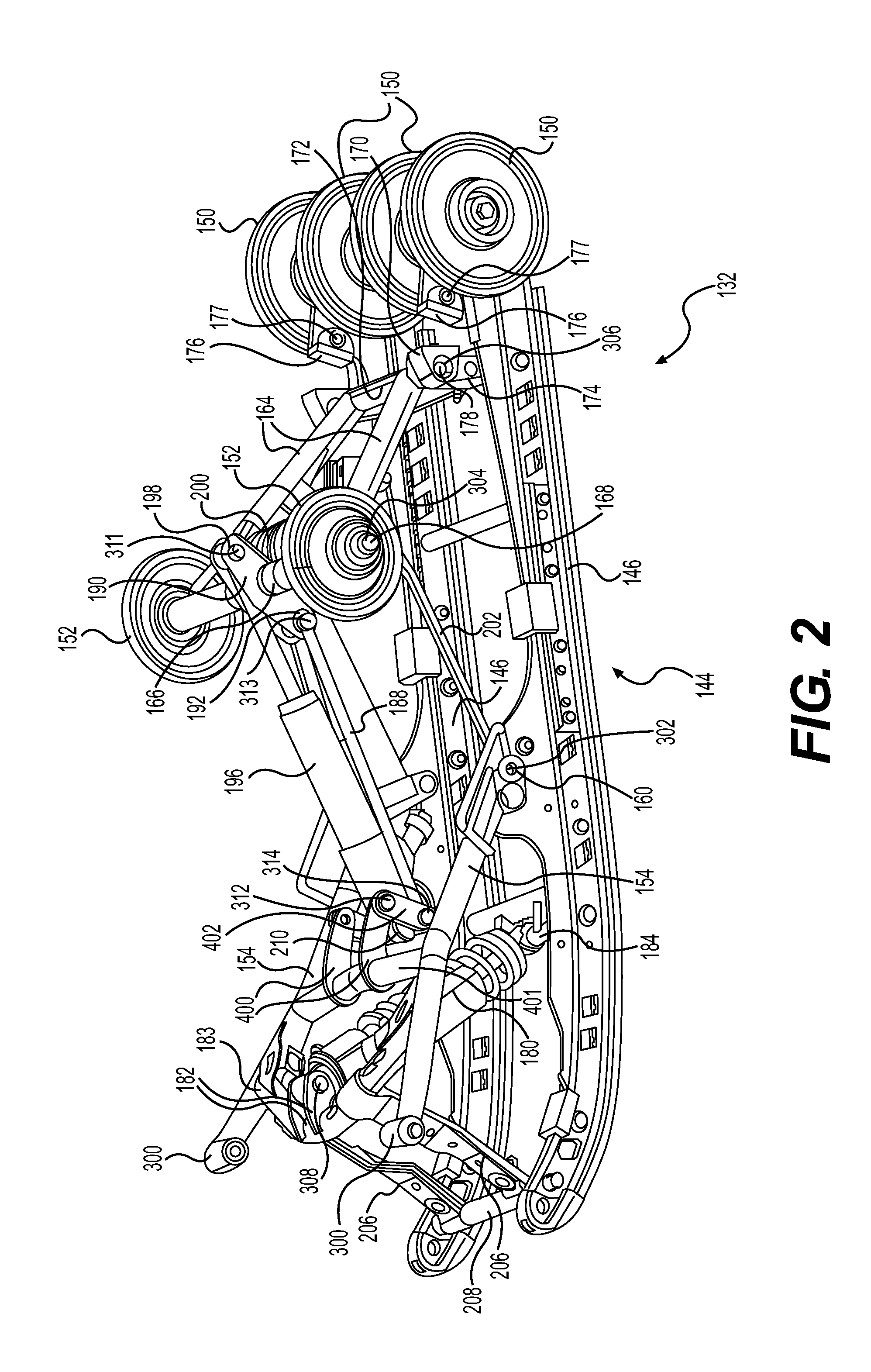 Snowmobile Suspension