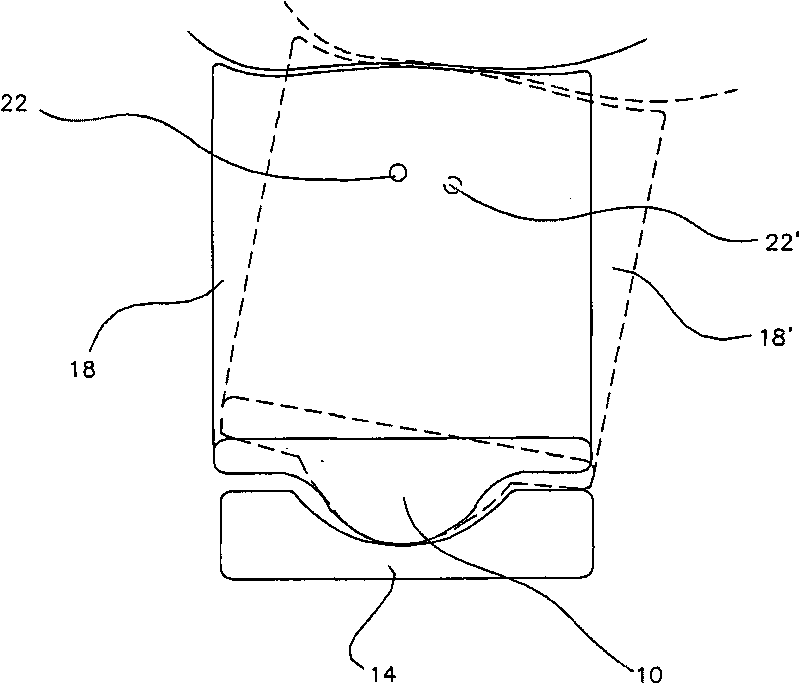 Multi-lobe artificial spine joint