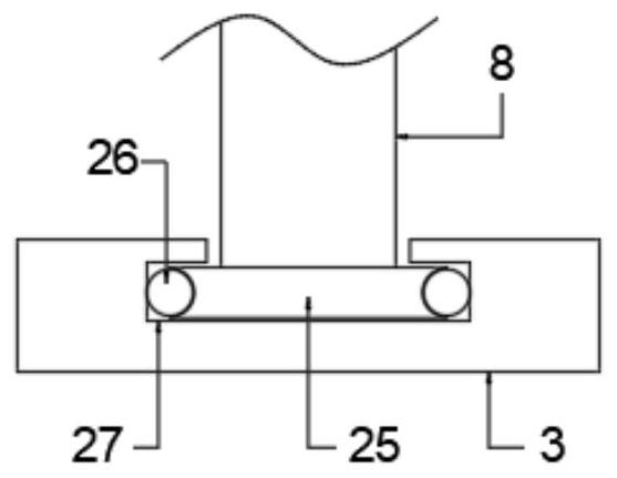 A dismantling structure and dismantling method of a line fault indicator for electric power equipment