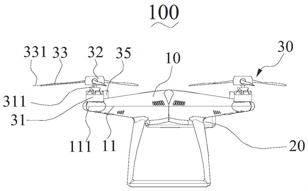 Rotor unmanned aerial vehicle and endurance prolonging method of rotor unmanned aerial vehicle