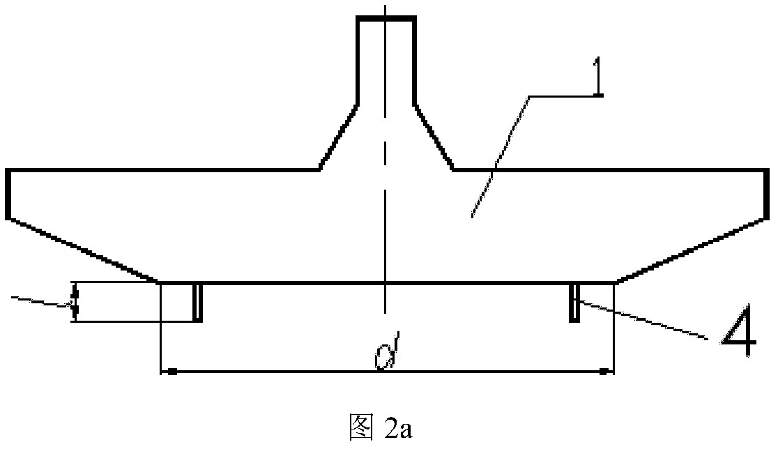 Fractal spinning mould with flat keys and determining method of flat keys