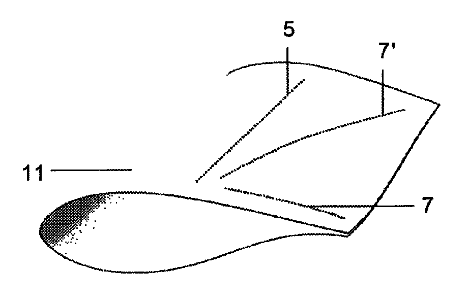 Wind turbine blades strain measuring system during static tests