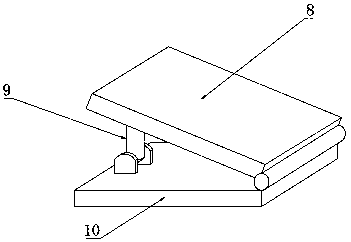 Protective standing-assisted device for neurological examination