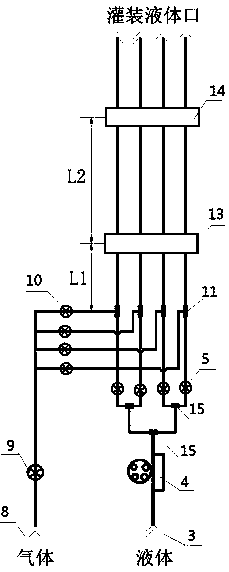 A high-precision liquid filling system and filling method