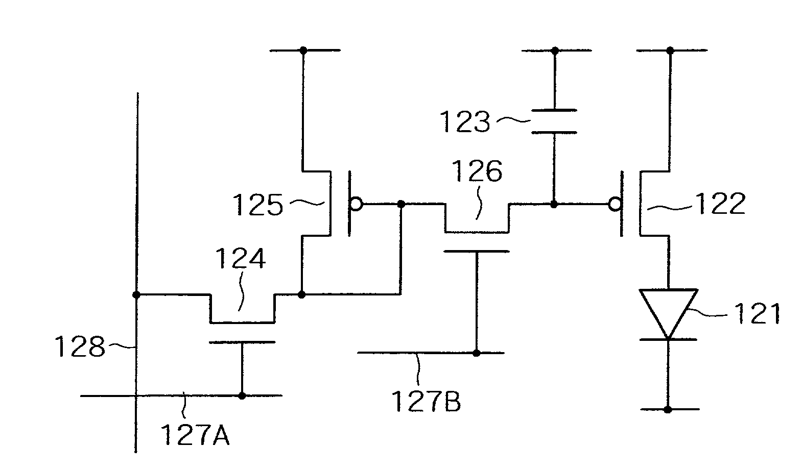 Active matrix type display apparatus, active matrix type organic electroluminescence display apparatus, and driving methods thereof