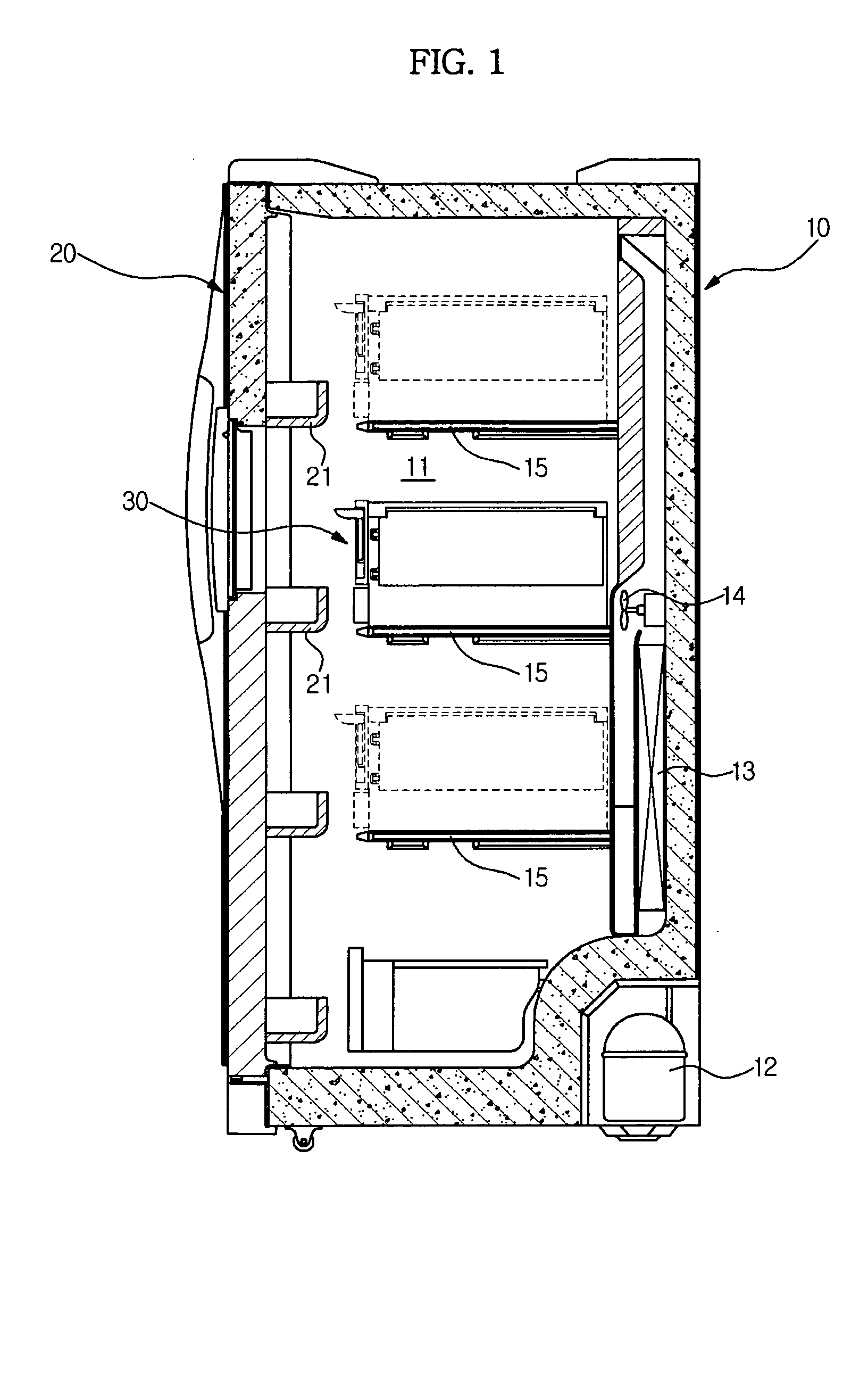 Ice making unit and refrigerator having the same