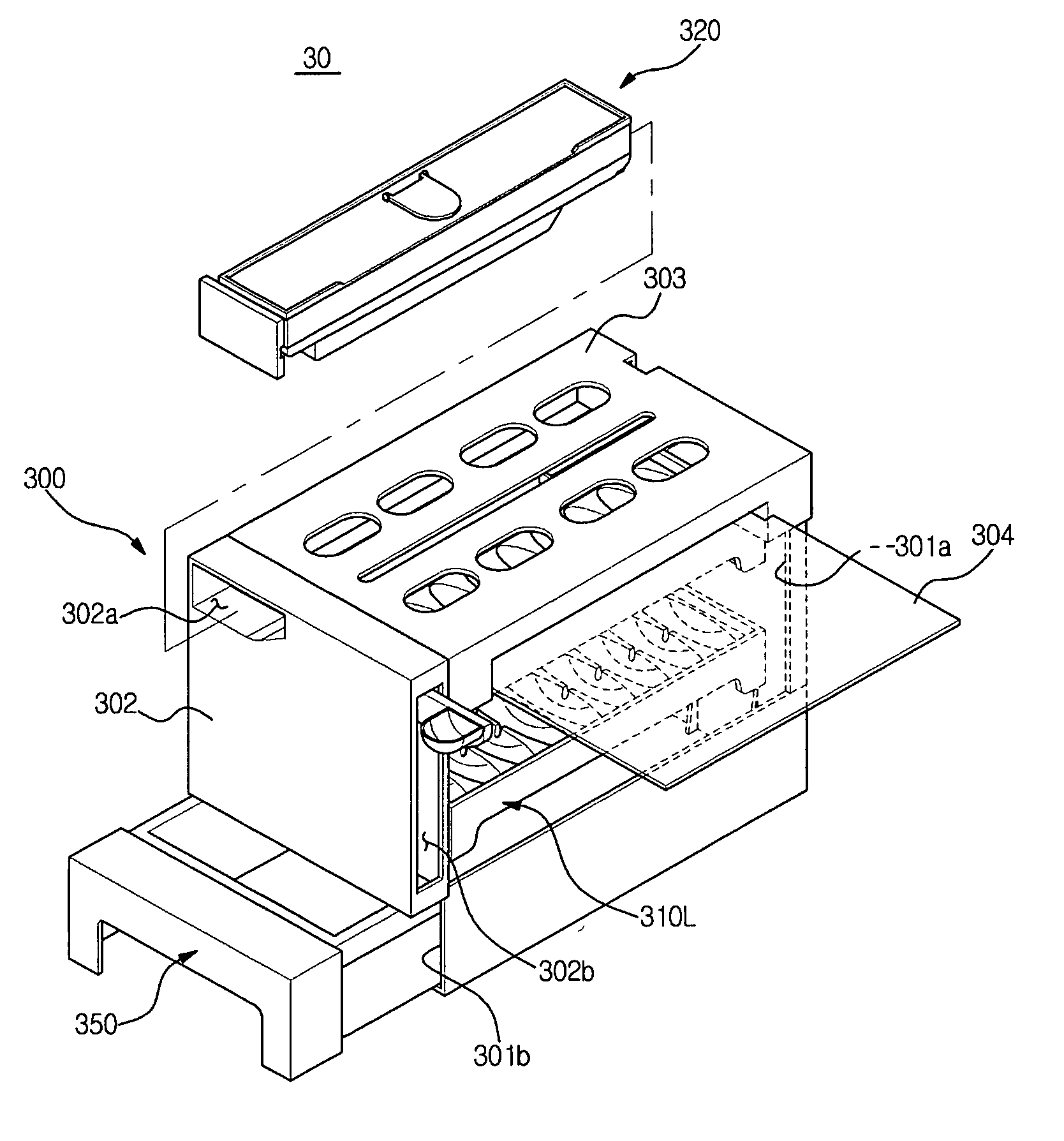 Ice making unit and refrigerator having the same