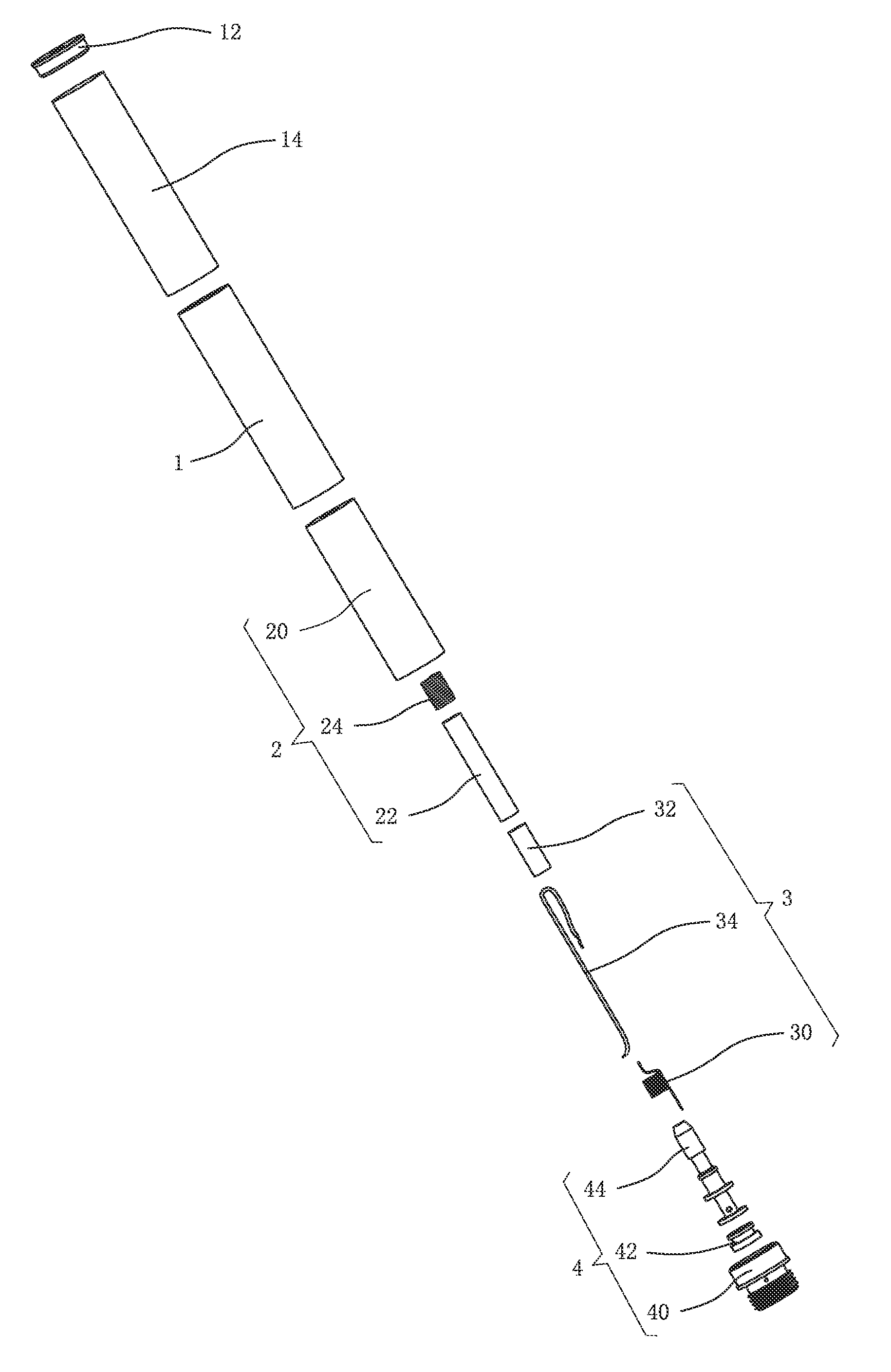 Electronic cigarette and its atomizing device