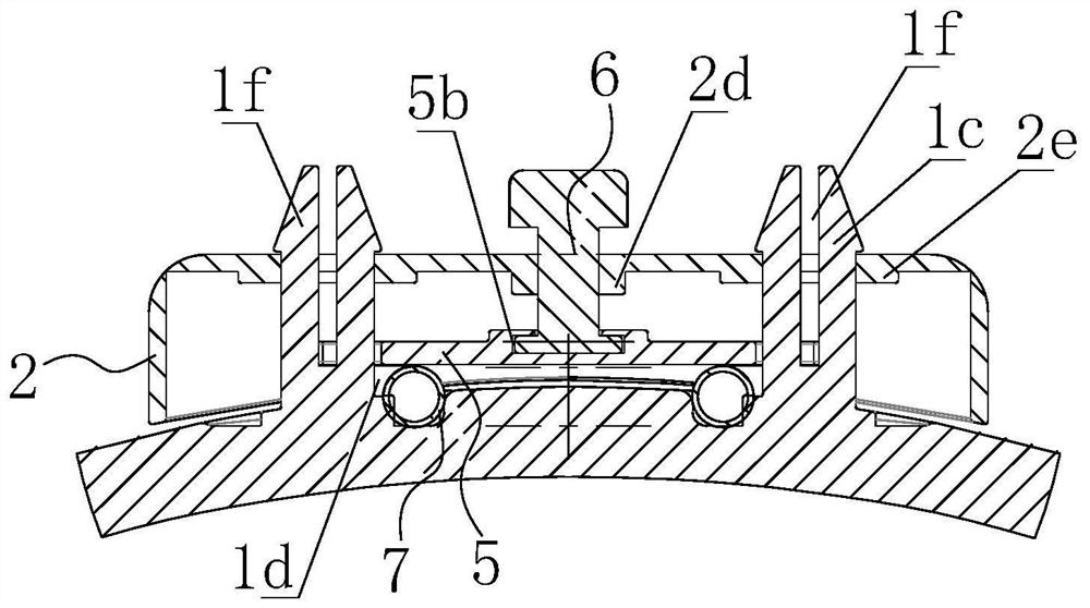 Stable stomach tube fixing device