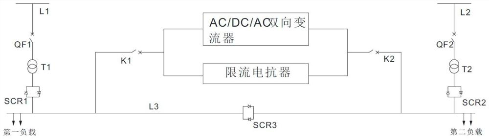 Double-bus power supply system and control method