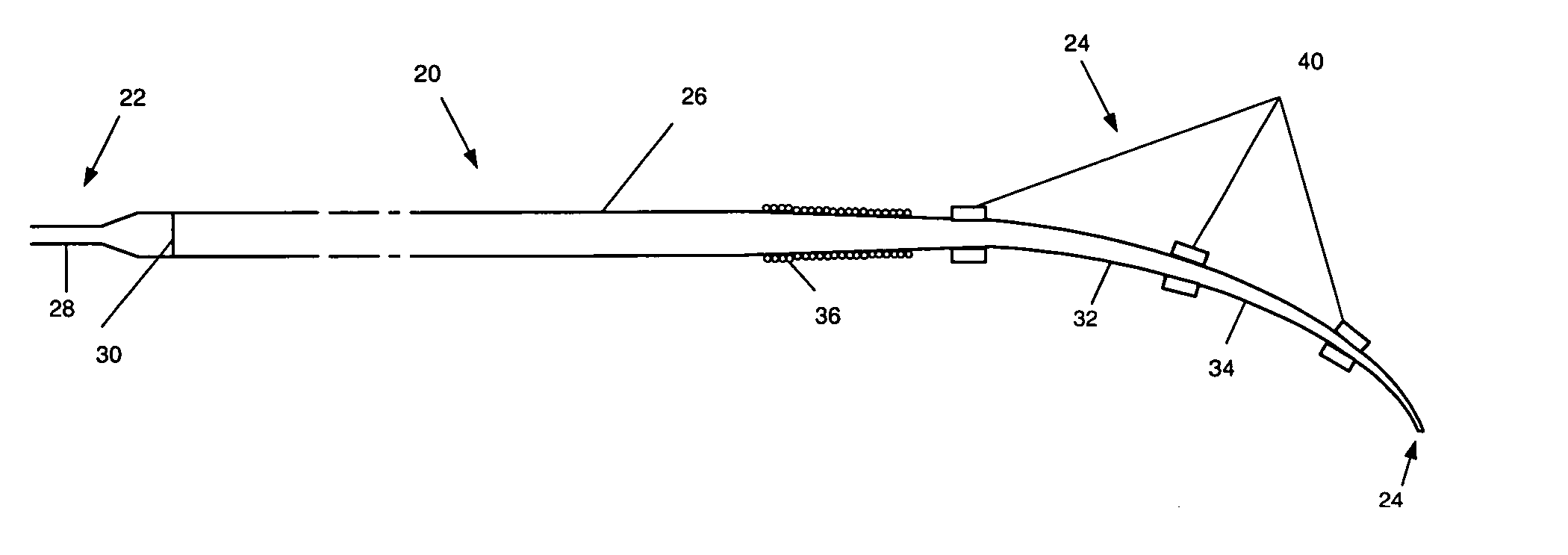 Guide wire with magnetically adjustable bent tip and method for using the same