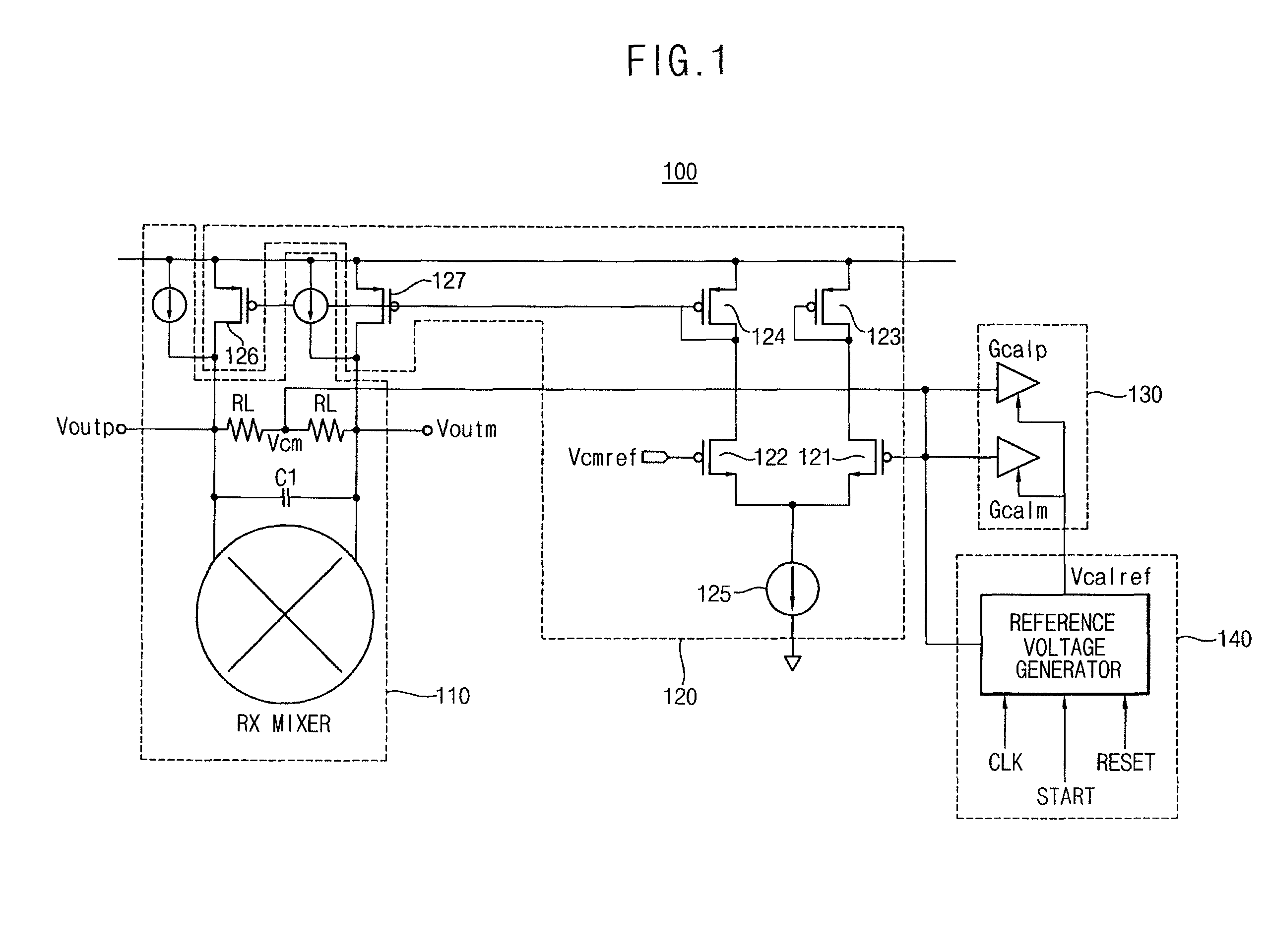 Second intercept point (IP2) calibrator and method for calibrating IP2