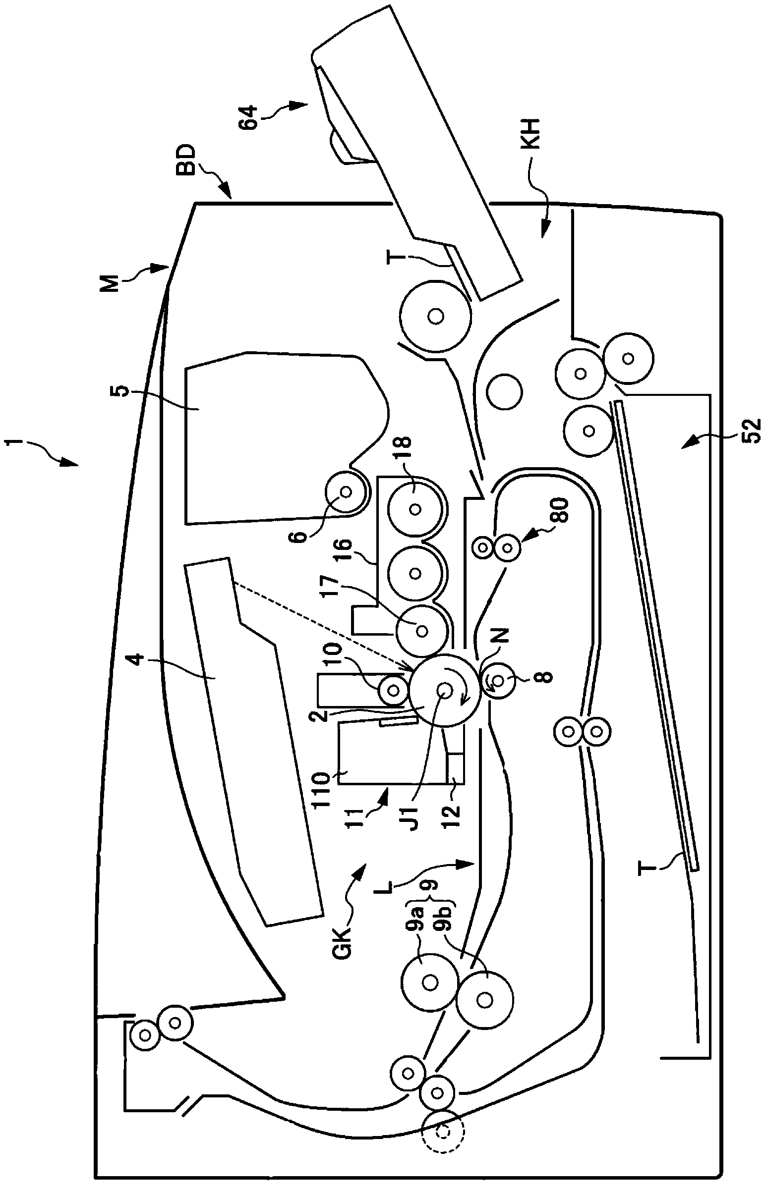 Static eliminating device and image forming apparatus