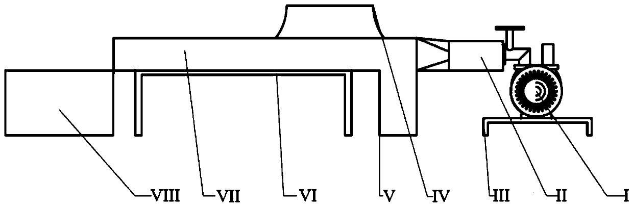 Negative pressure type walnut shell-kernel separating device and method