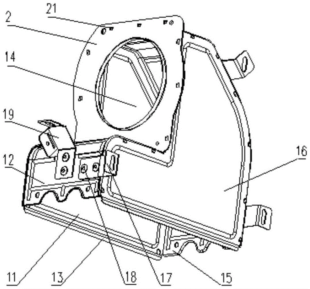 Fan subassembly for gas water heater