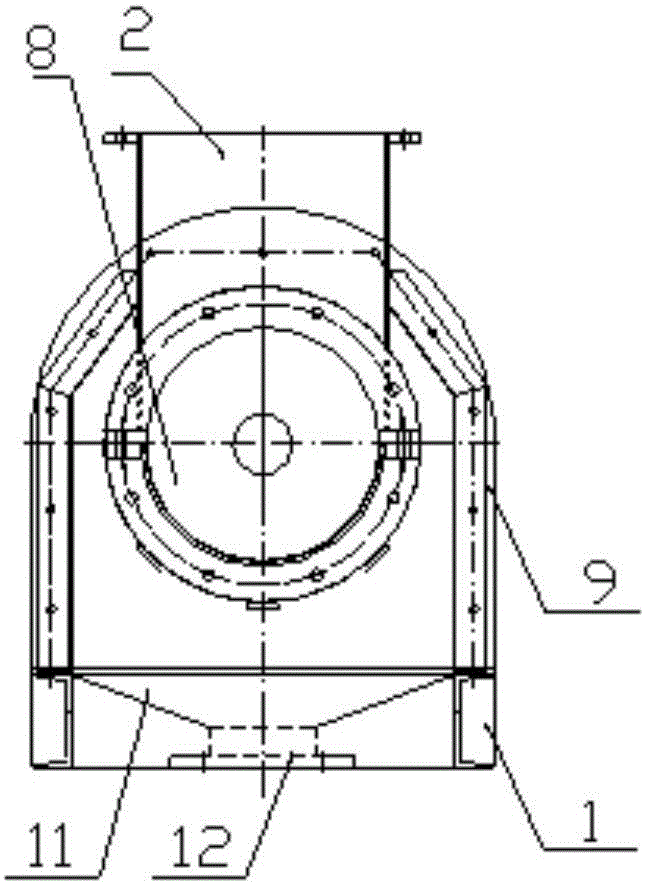 Screw extruder for plant straw dehydration