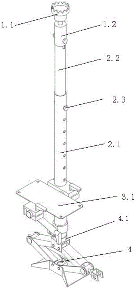 Automotive handling stability test instrument gyroscope installation fixture