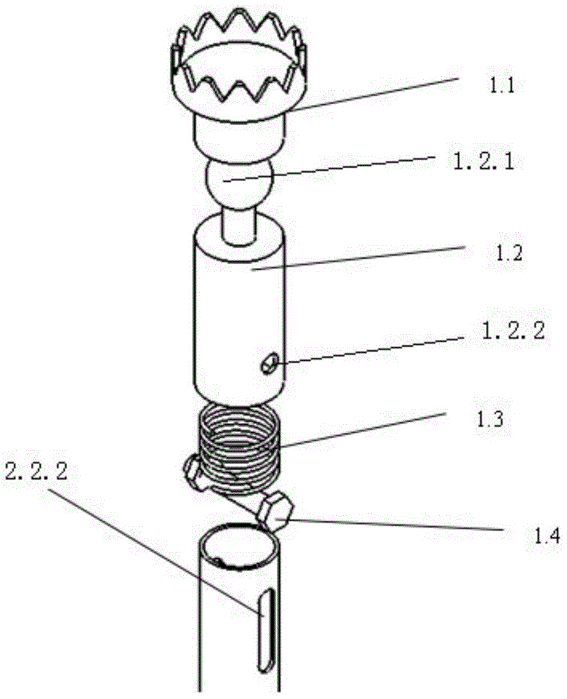 Automotive handling stability test instrument gyroscope installation fixture