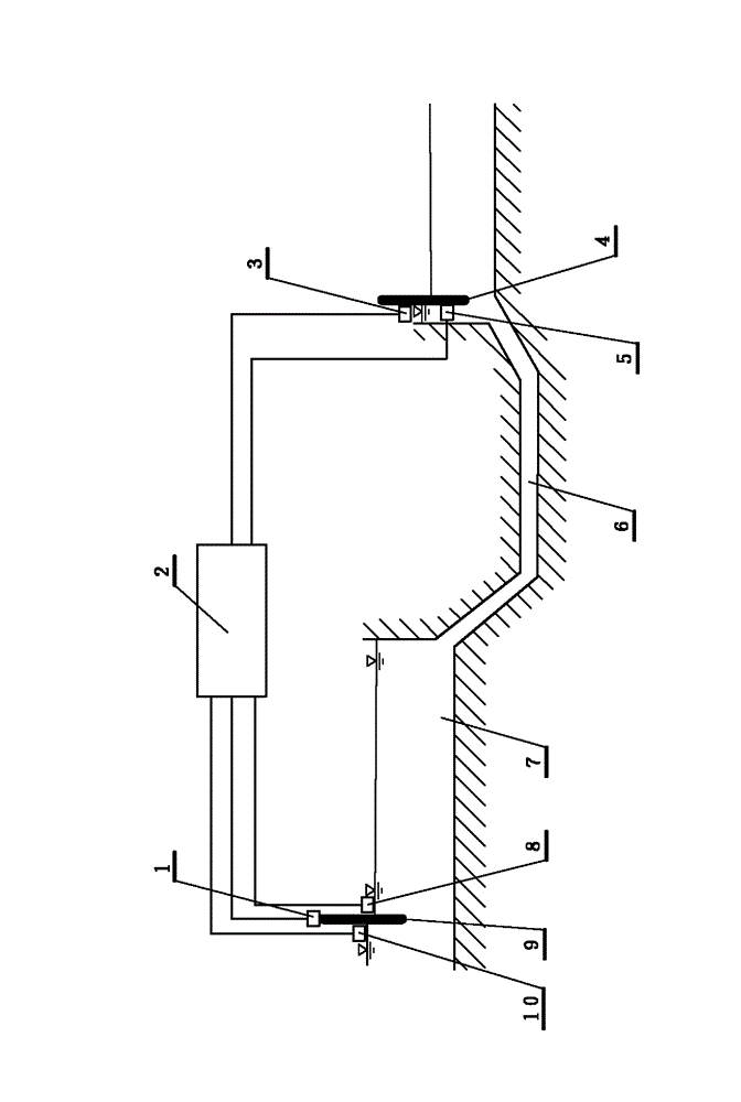 Method and system for automatically controlling water level of inverted siphon in open channel