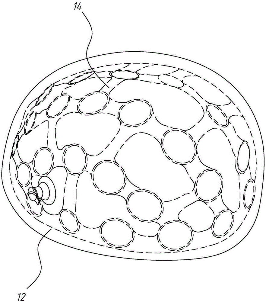 Inflatable brainwave-measuring device