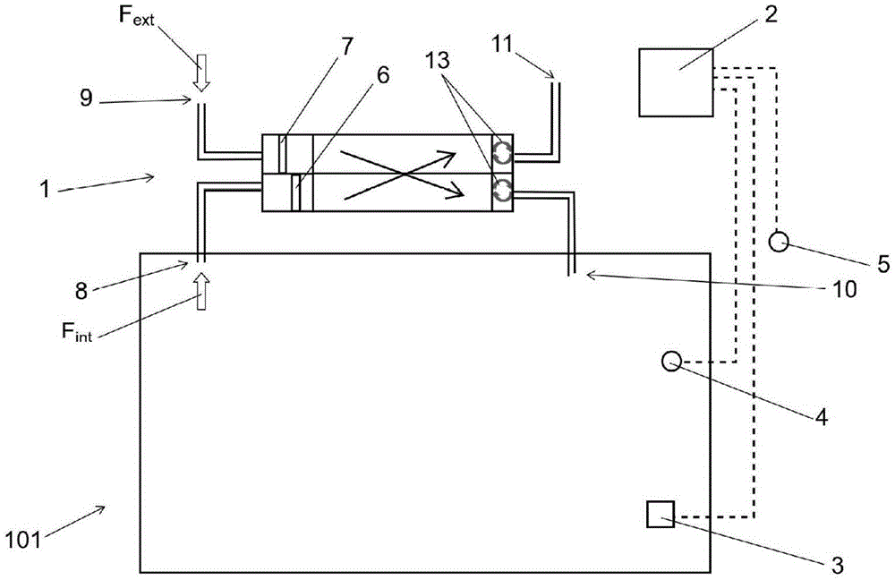 Method for determining the fouling ratio of at least one filter of a ventilation system and associated ventilation system