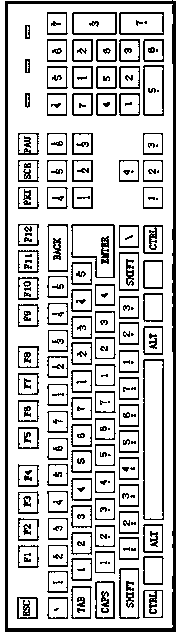 Method for stimulating playing of music instrument and recording music score by use of computer