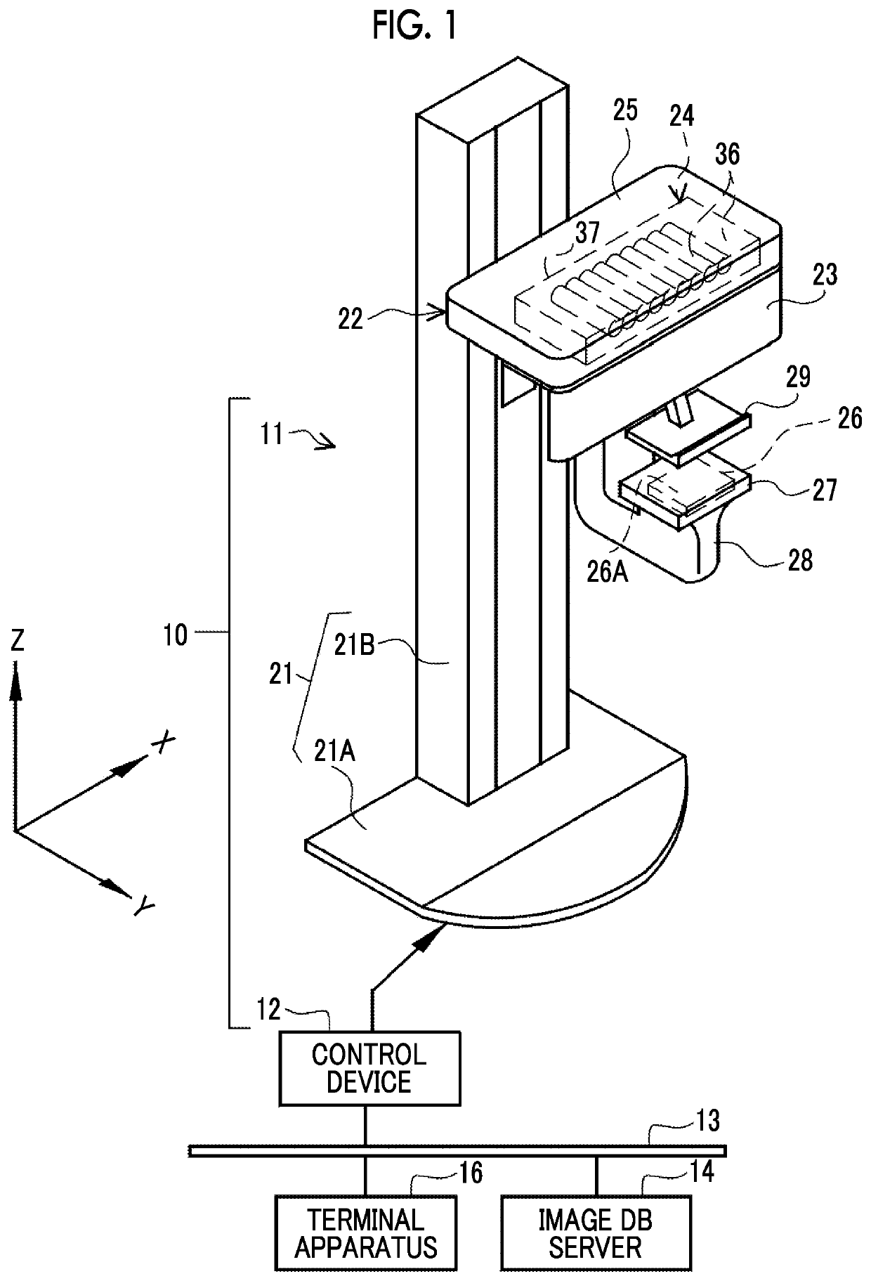 Tomosynthesis imaging apparatus and method for operating the same