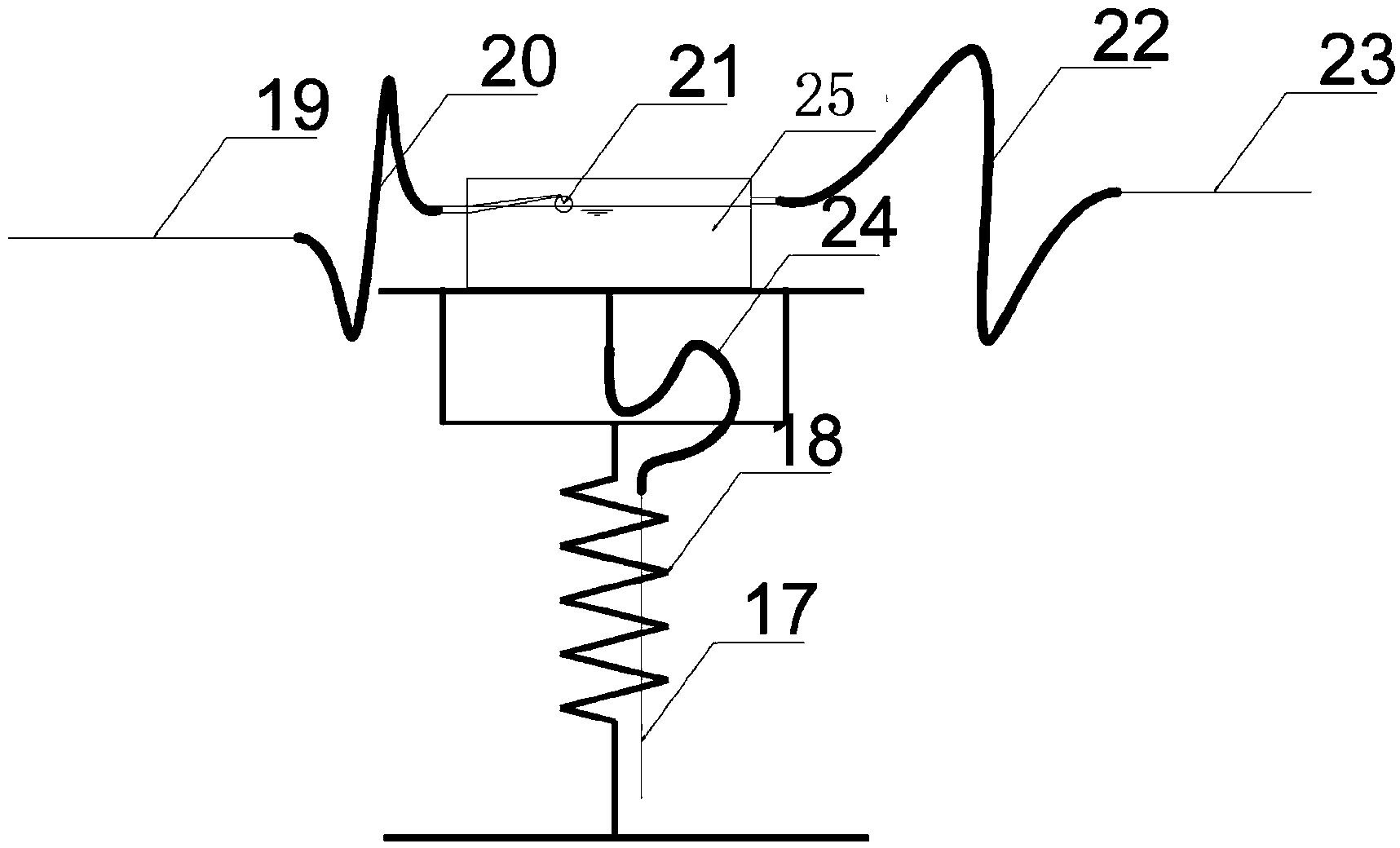 Temperature-pressure coordinated control system in volute and control method of temperature-pressure coordinated control system