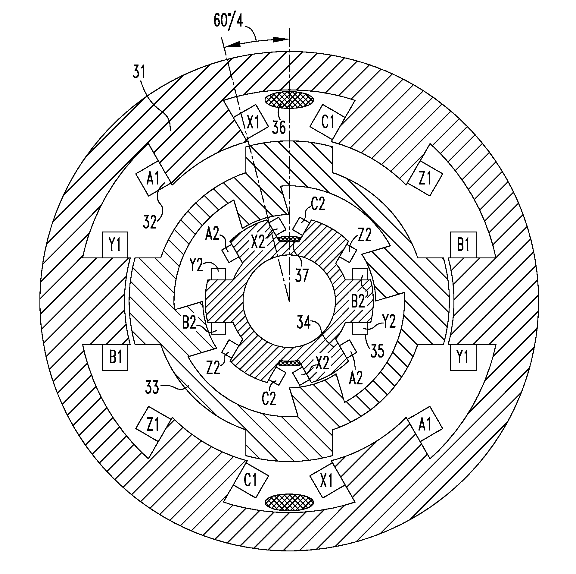 Non-grid-connected wind turbine with double-stator double-salient brushless dc-generator