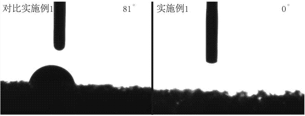 Lipophilic polyurethane sponge and preparation method thereof