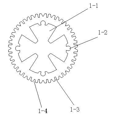 High-power LED illumination lamp metal radiator and manufacturing method