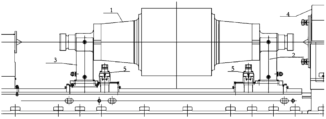 A precision grinding method for rolling mill back-up rolls