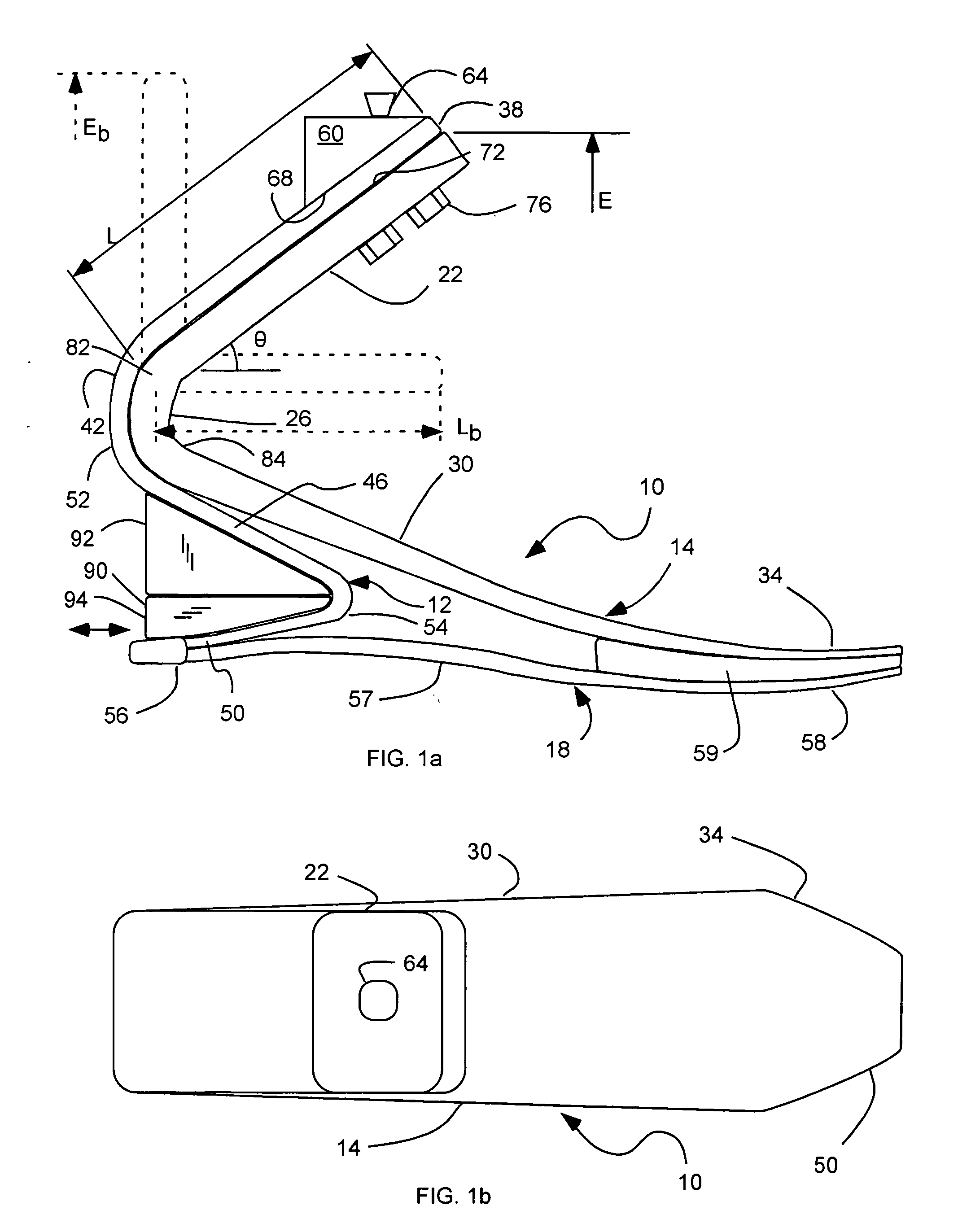 Prosthetic foot with a resilient ankle