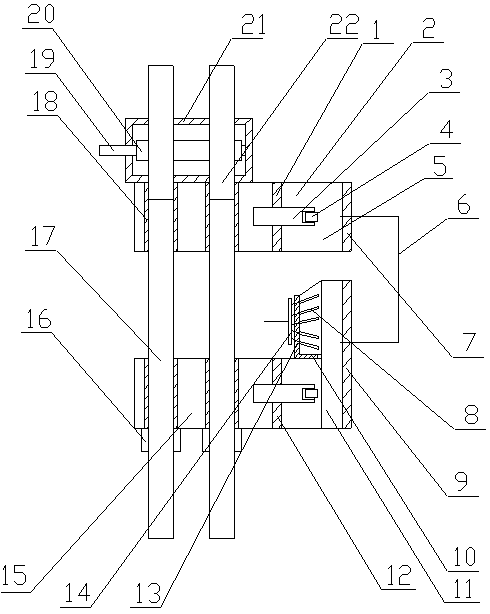 Metal pipe welding device for building construction