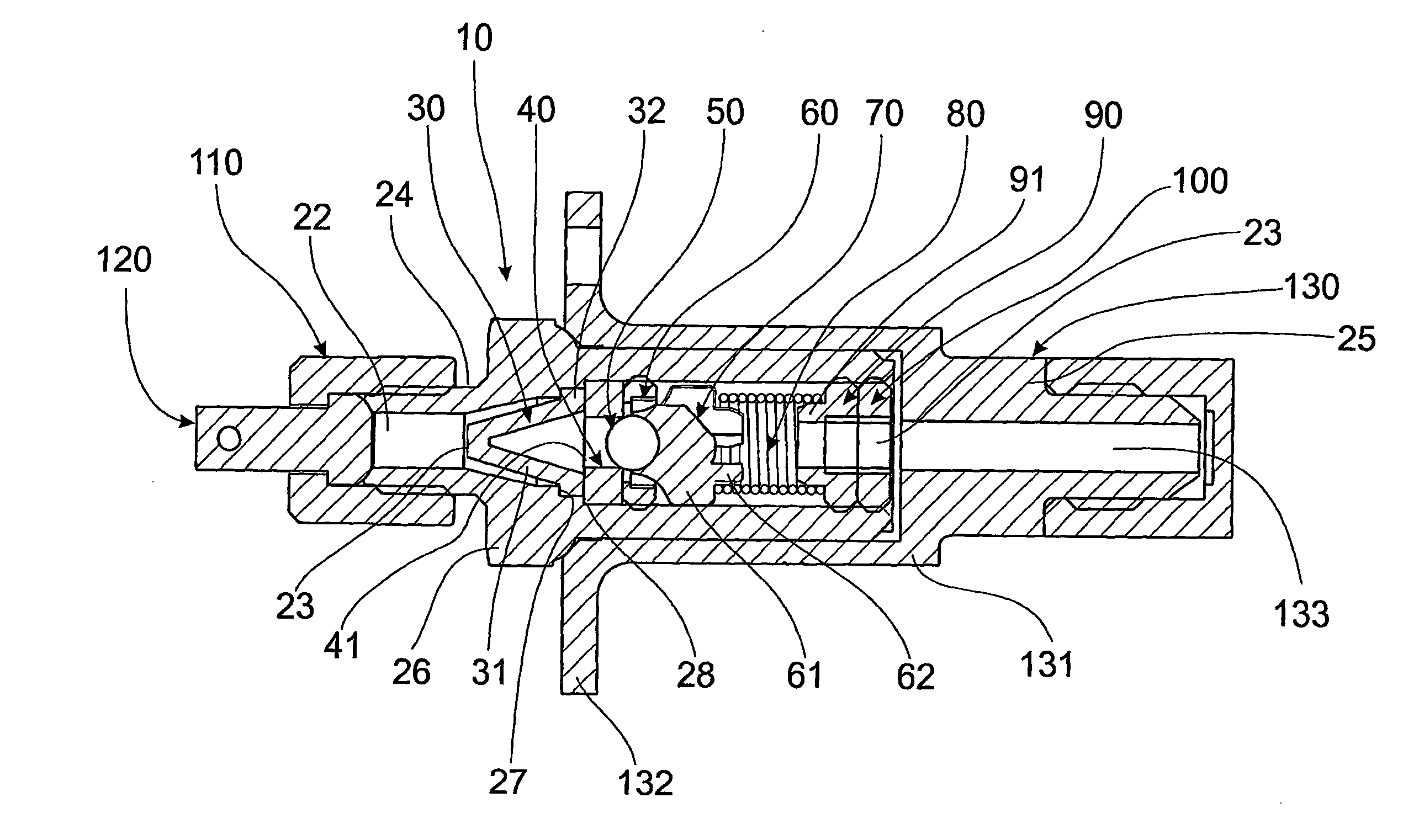 Flow Control Valve, Typically a Check Valve for Cryogenic, Oxygen and High Pressure Air Valves