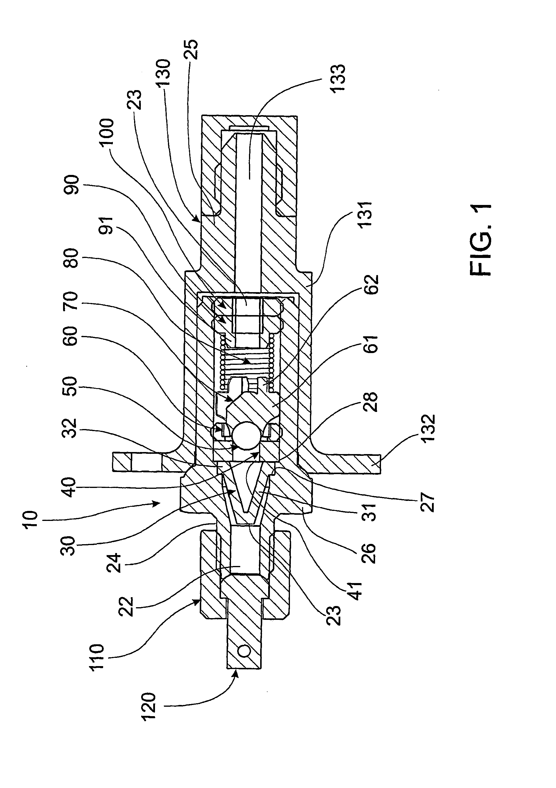 Flow Control Valve, Typically a Check Valve for Cryogenic, Oxygen and High Pressure Air Valves