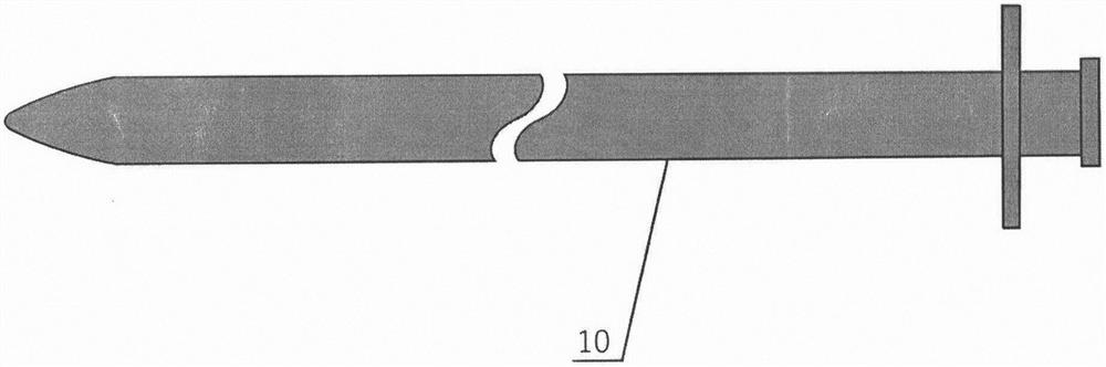 Exhaust hemostasis perfusion treatment anal tube