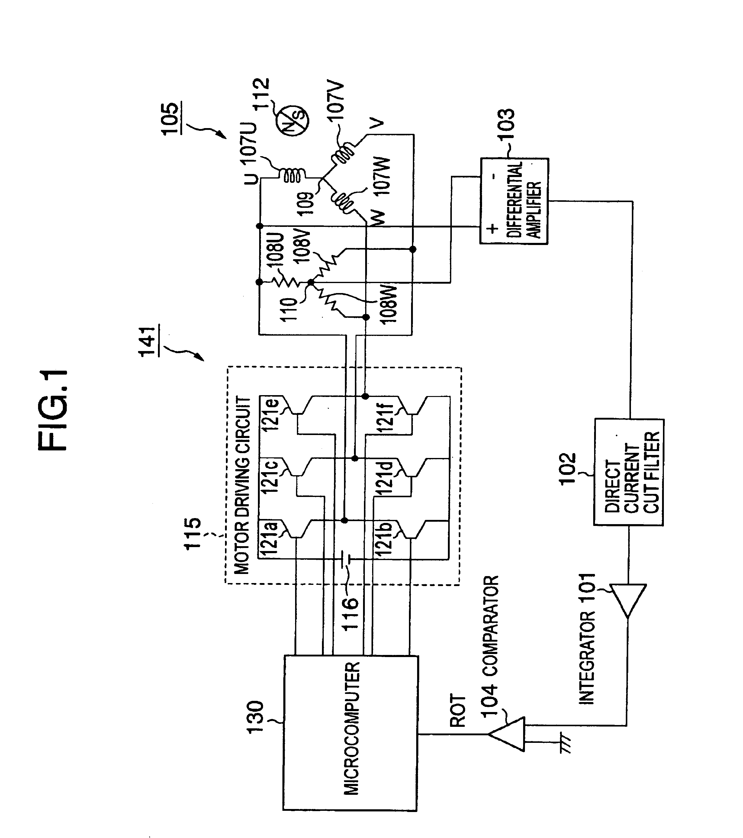 Control circuit of brush-less motor, control circuit of sensor-less brush-less motor, brush-less motor apparatus, sensor-less brush-less motor apparatus and vacuum pump apparatus