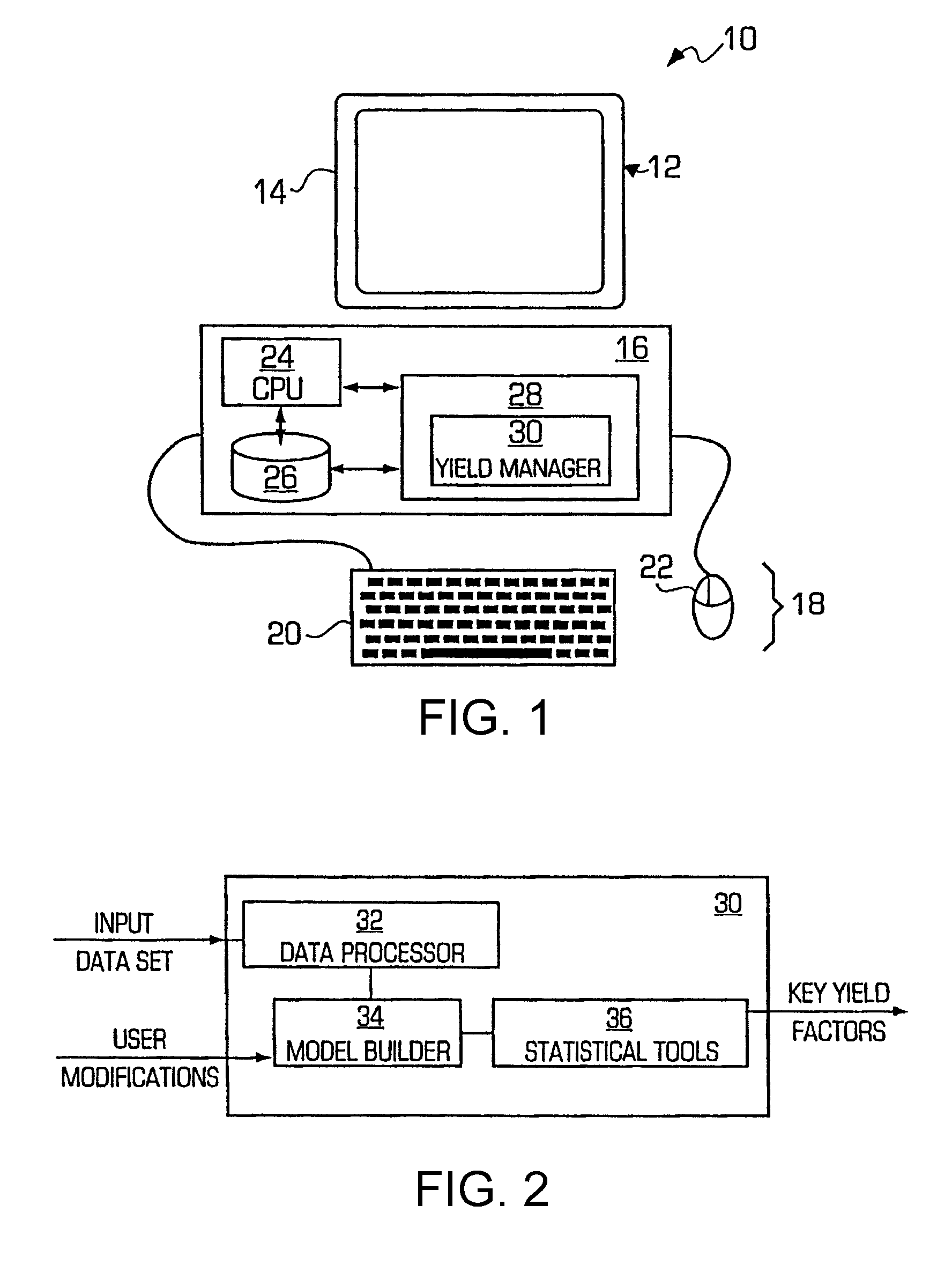 Semiconductor yield management system and method