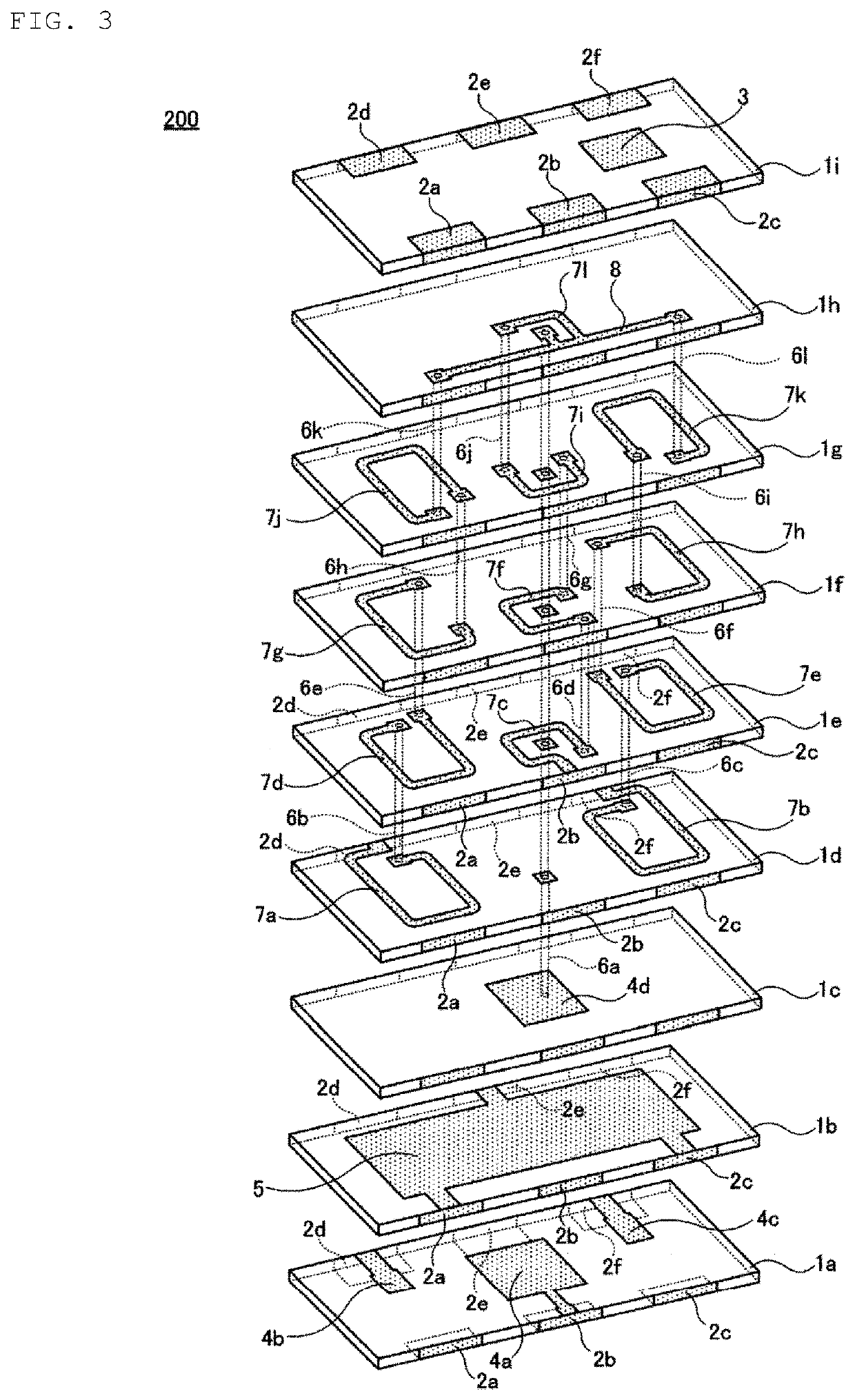 Power distribution/coupling circuit and power distribution/coupling component