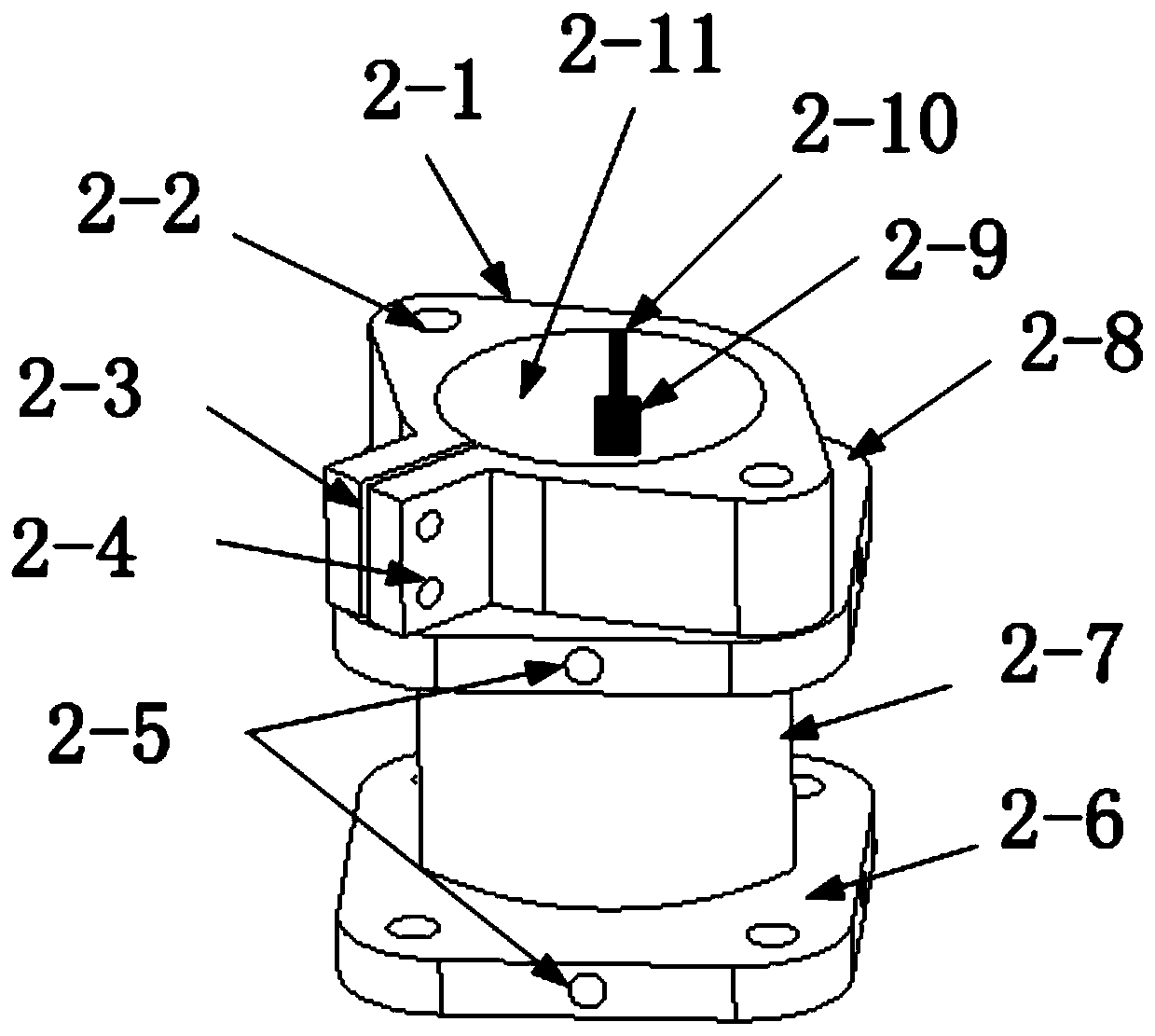 Aerodynamic lift resistance test device with controllable and adjustable pitch angle of airplane model