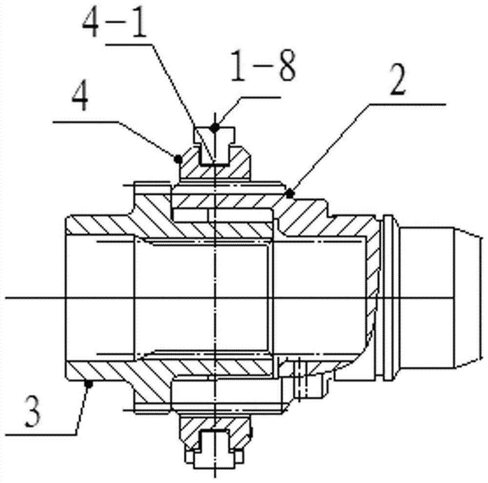 Automobile electronic control two-wheel and four-wheel drive switching clutch