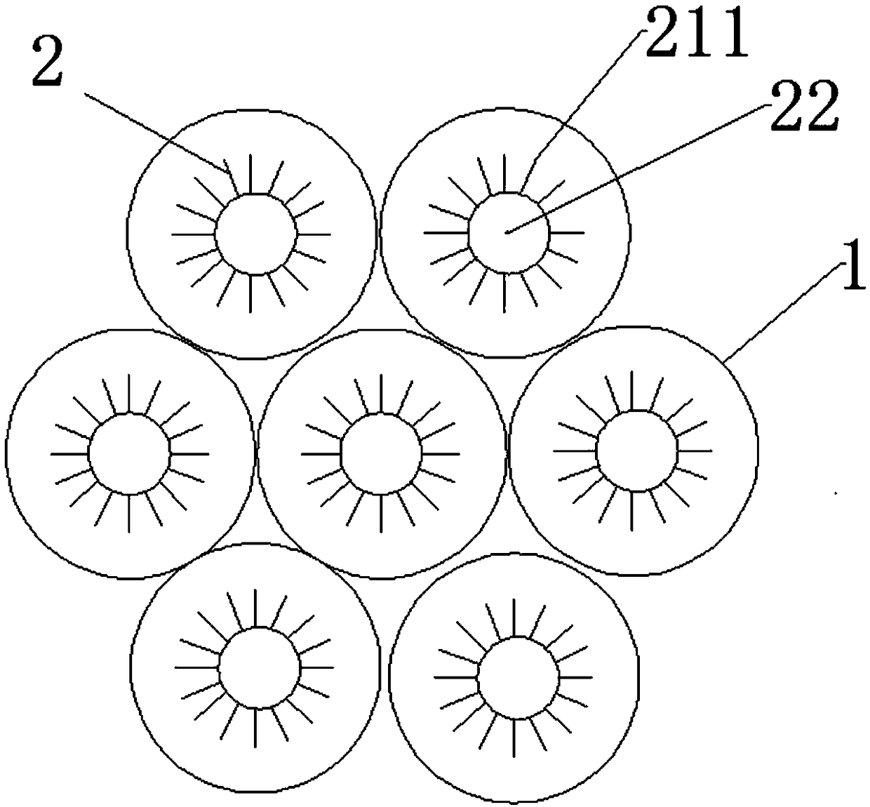 Multi-dimensional corona electrode structure and electrostatic precipitator