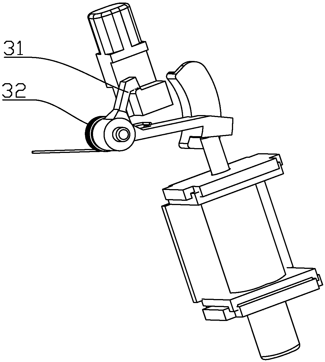 Tripping mechanism of electric leakage breaker