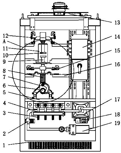 Remote control operation device of power distribution cabinet