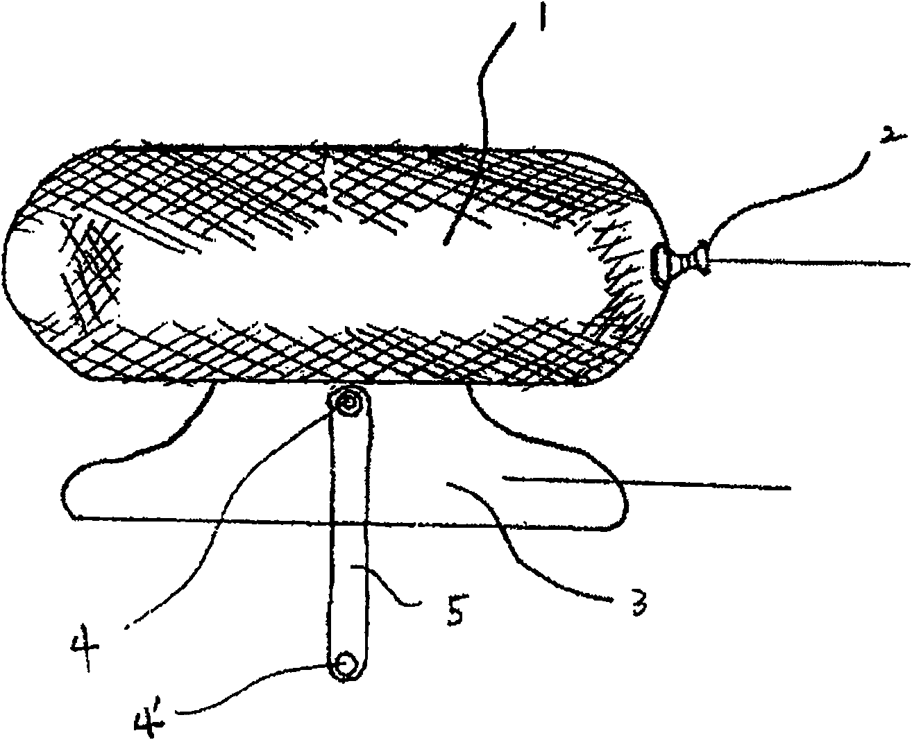 Portable bag having neckguard function