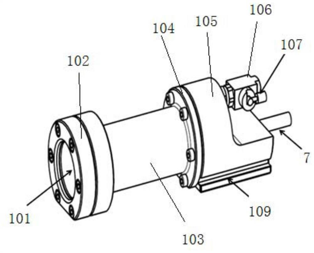 Pulse self-compression system and its coupling adjustment method based on kagome hollow-core photonic crystal fiber